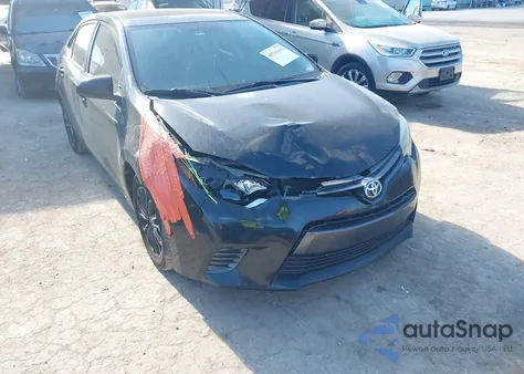 2015 Toyota Corolla Le from USA, damaged, VIN 5YFBURHE6FP299610